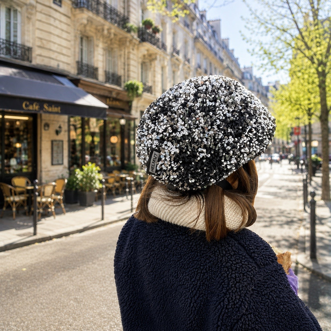 Les Couvre-Casques Paillettes - pour briller en société !