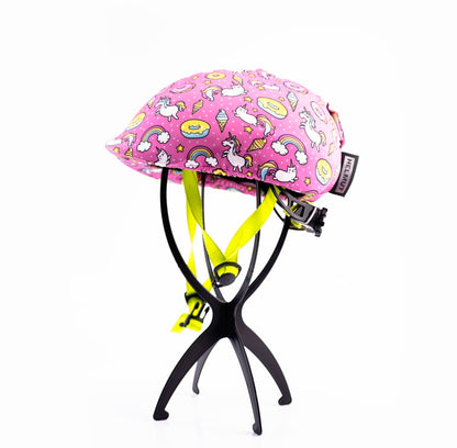 Couvre-casque: Licorne rose