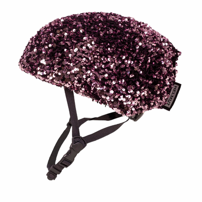 Helmet cover: Les Paillettes - Light Pink