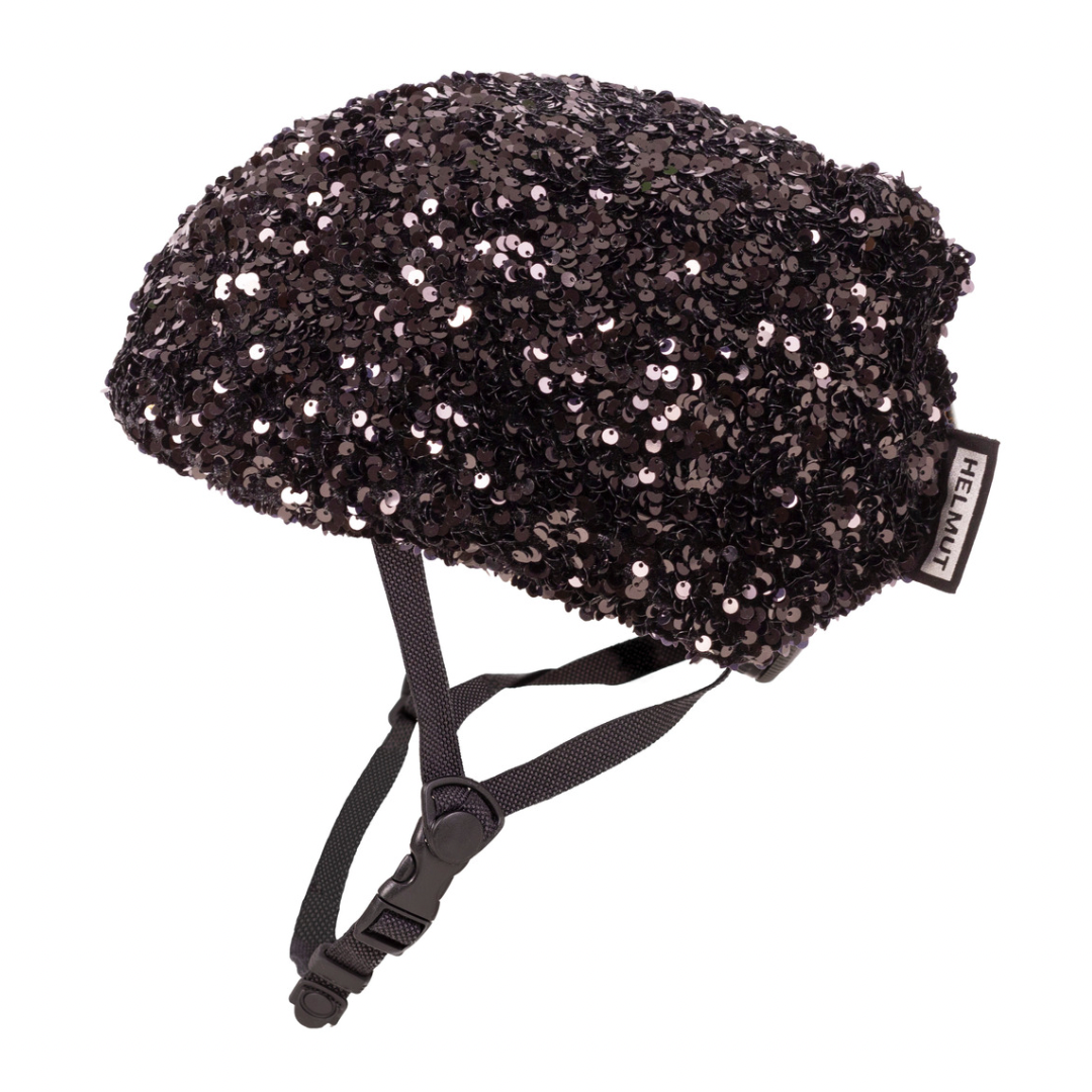 Couvre-casque: Les Paillettes - Noir