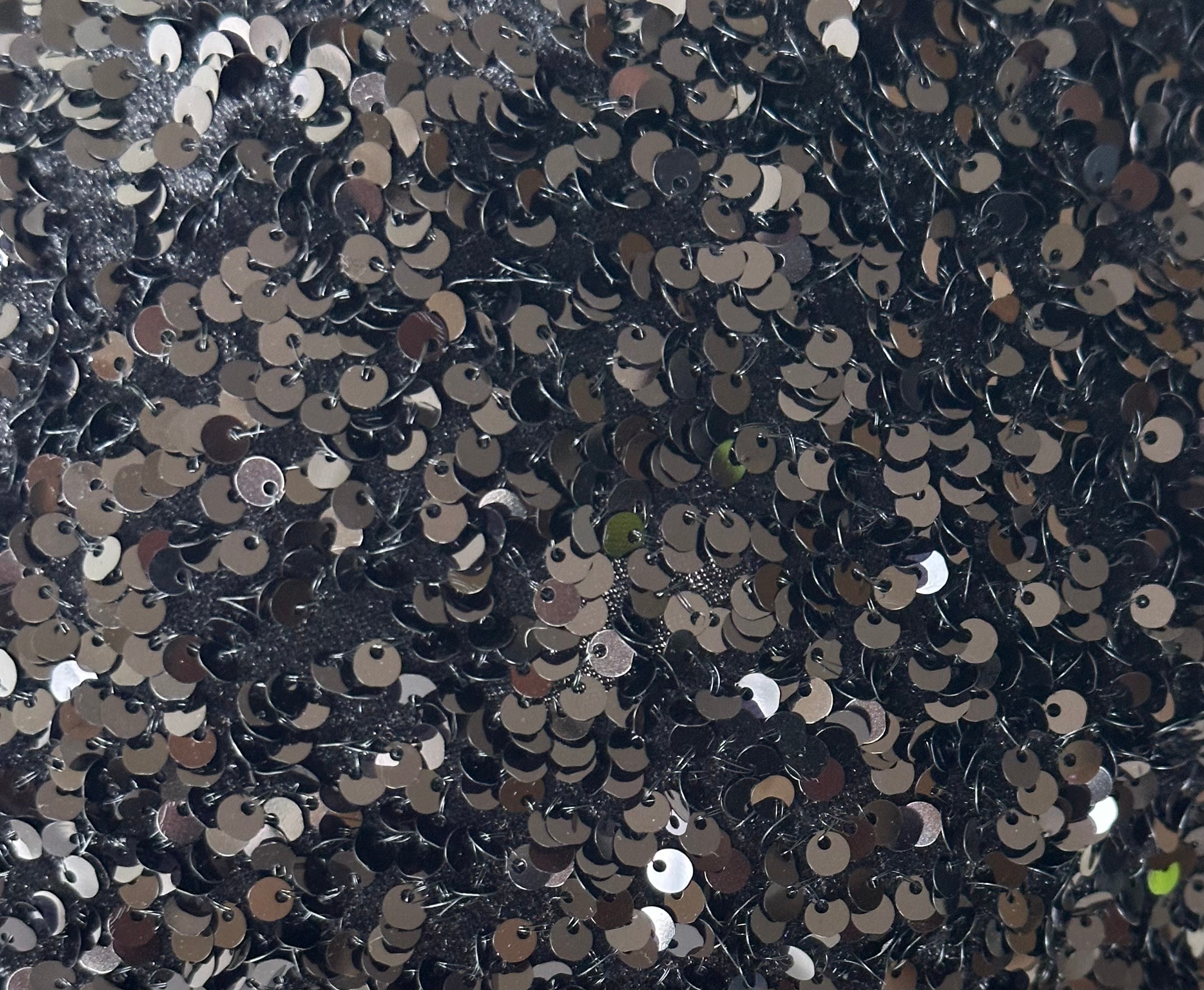 Big Sequins Paillettes Noir