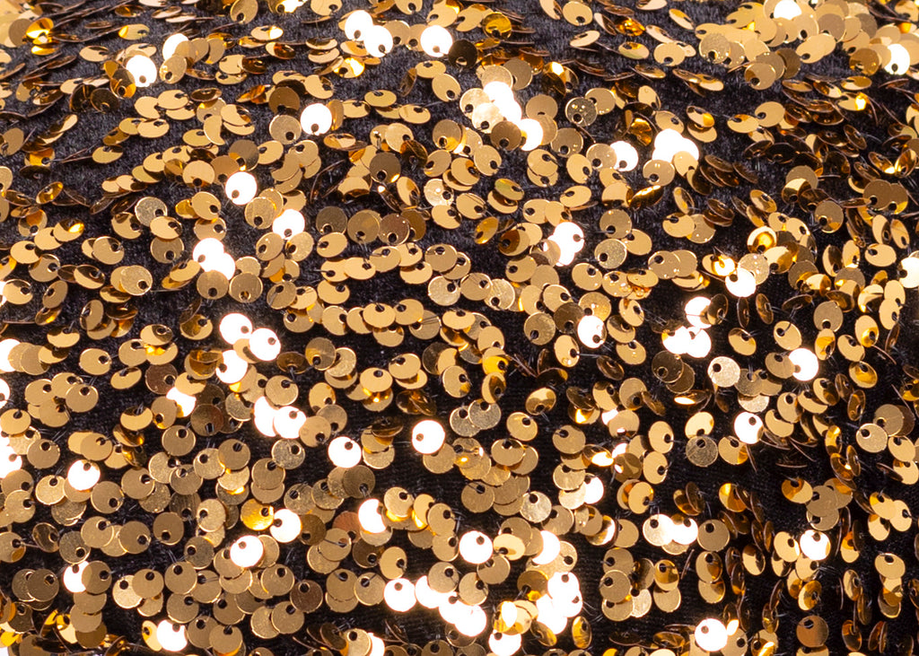Big Sequins Glitter Gold