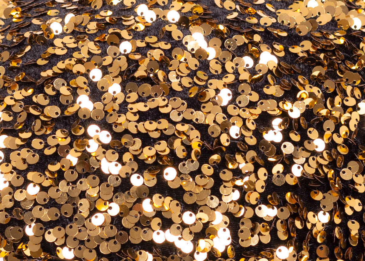 Big Sequins Paillettes Or