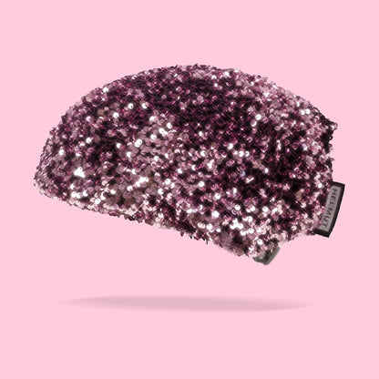 Couvre-casque: Les Paillettes - Light Pink