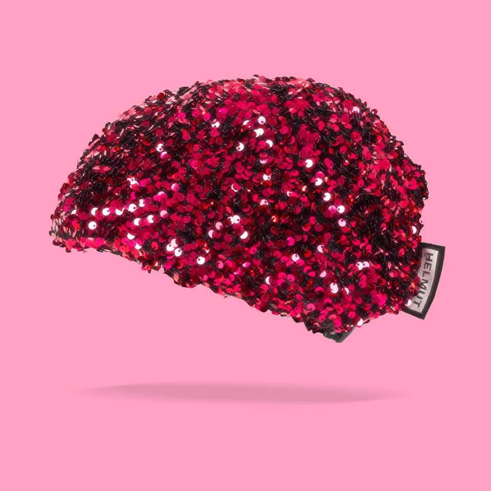 Big Sequins Paillettes Cerise